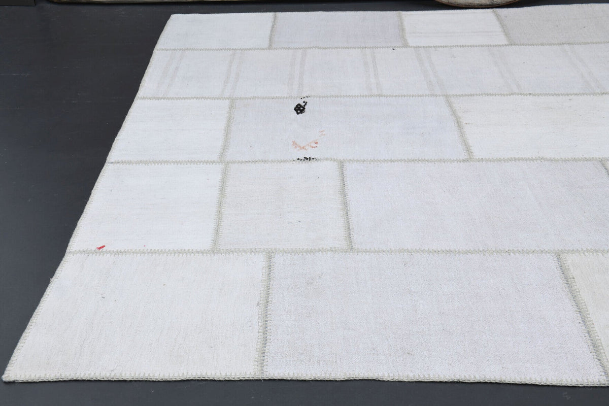 Tek parça patchwork vintage halı 245x295 cm (7,23 m²) – Pera Halı