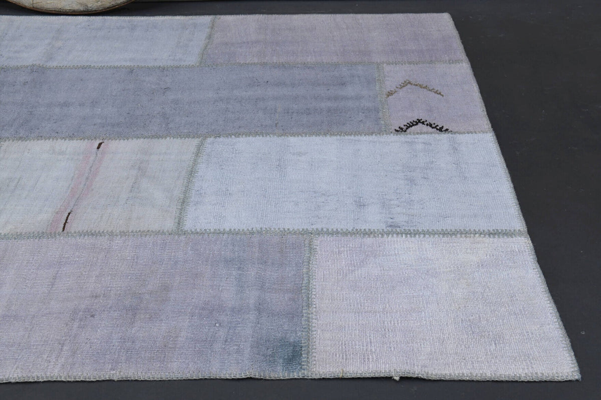 Ice Color- Patchwork Vintage Area Rug
