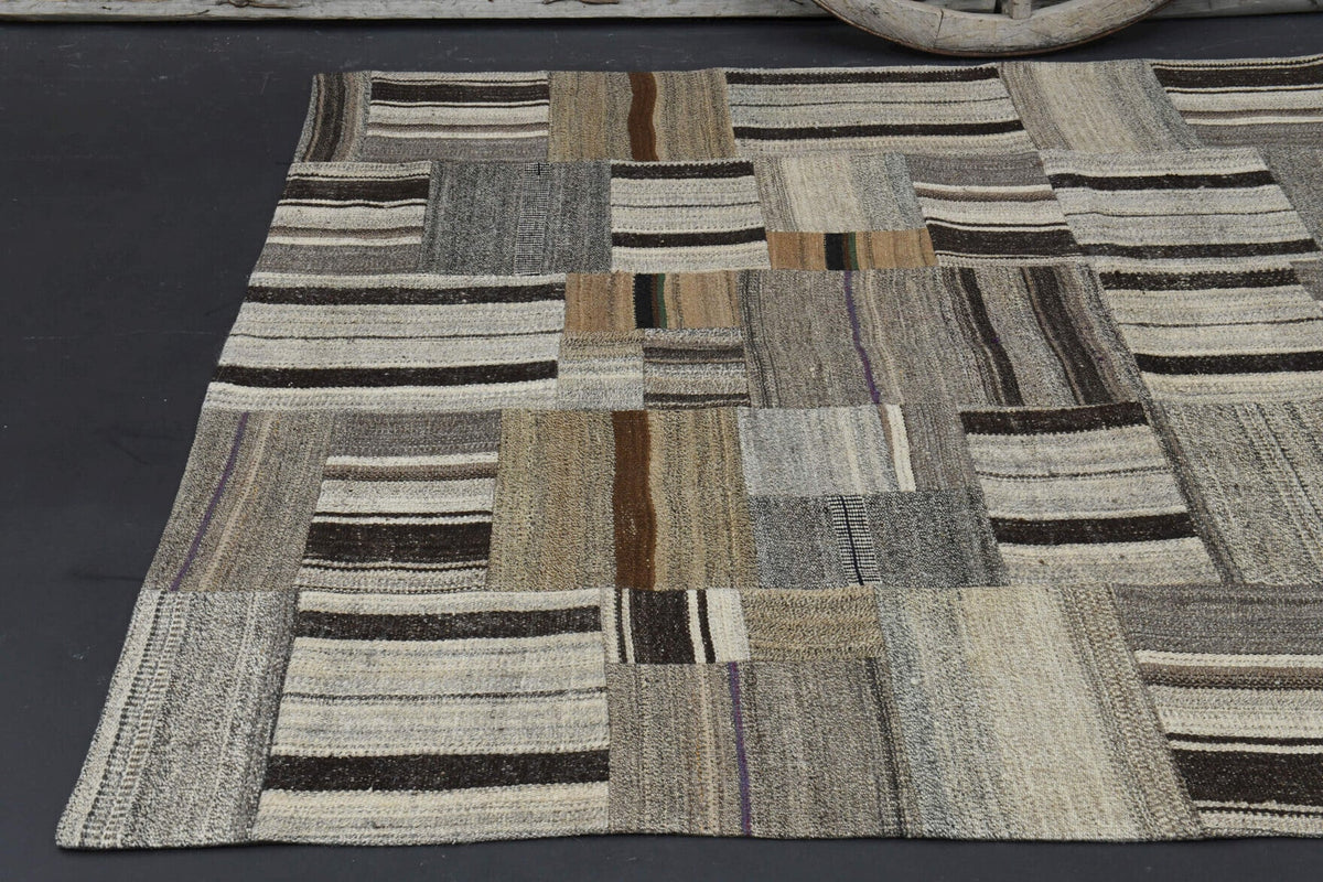Tek parça el dokuma vintage kilim 185x258 cm (4,77 m²) – Pera Halı