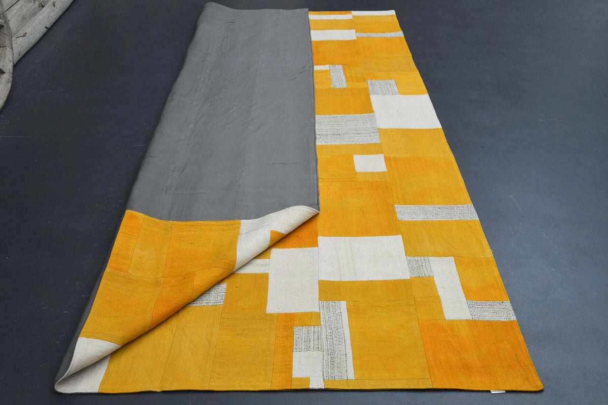 Patchwork vintage halı 217x319 cm, 5 mm hav, yün