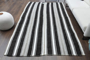 1960'lardan Anadolu kökenli oryantal desenli el dokuma vintage kilim, 182x296 cm