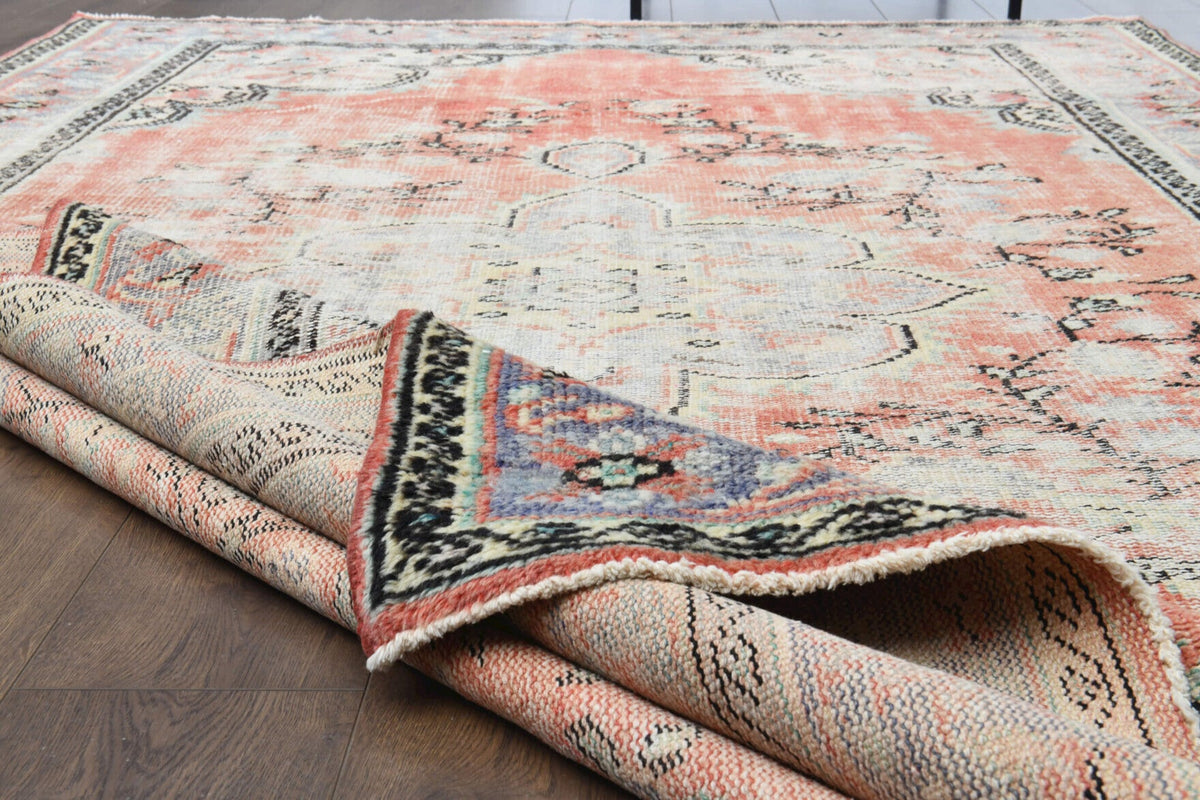 Tek parça el dokuma vintage halı 190x310 cm (5,89 m²) – Pera Halı