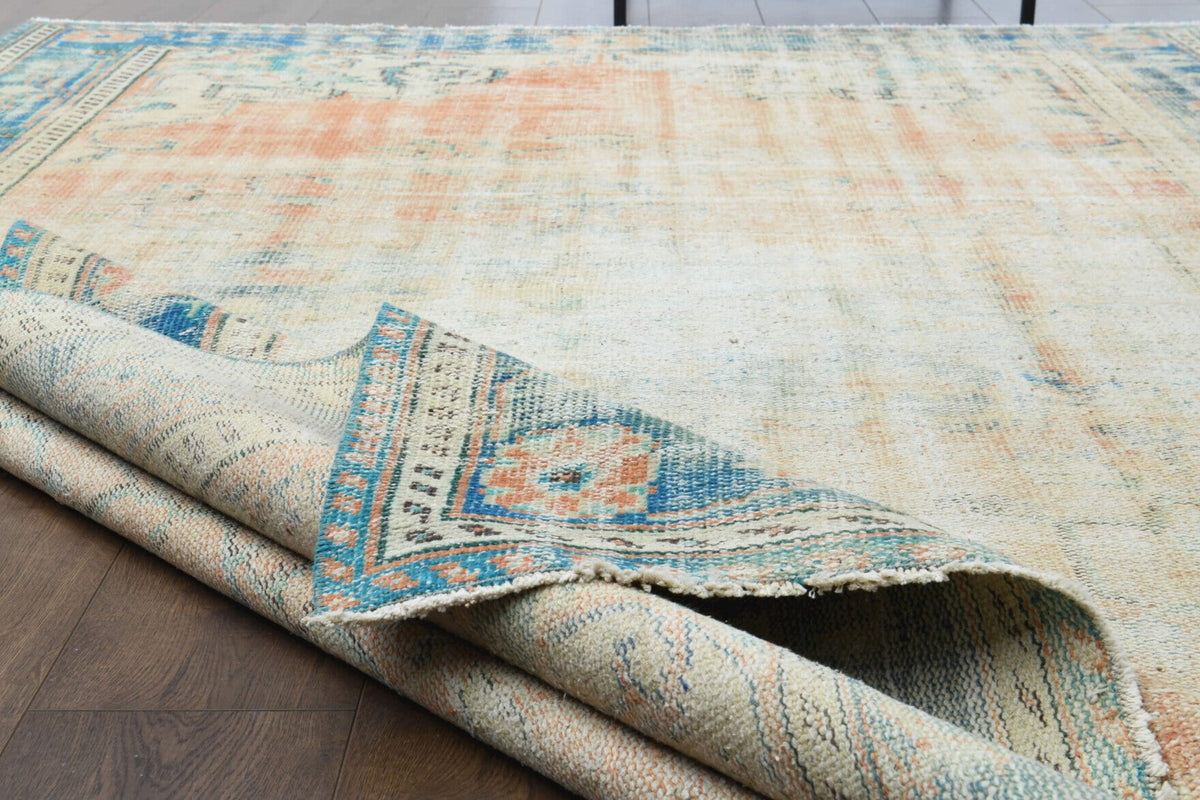 Tek parça el dokuma vintage halı 193x302 cm (5,83 m²) – Pera Halı