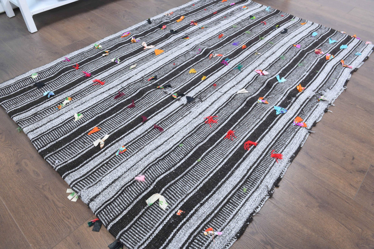 Tek parça el dokuma vintage kilim 120x172 cm (2,06 m²) – Pera Halı