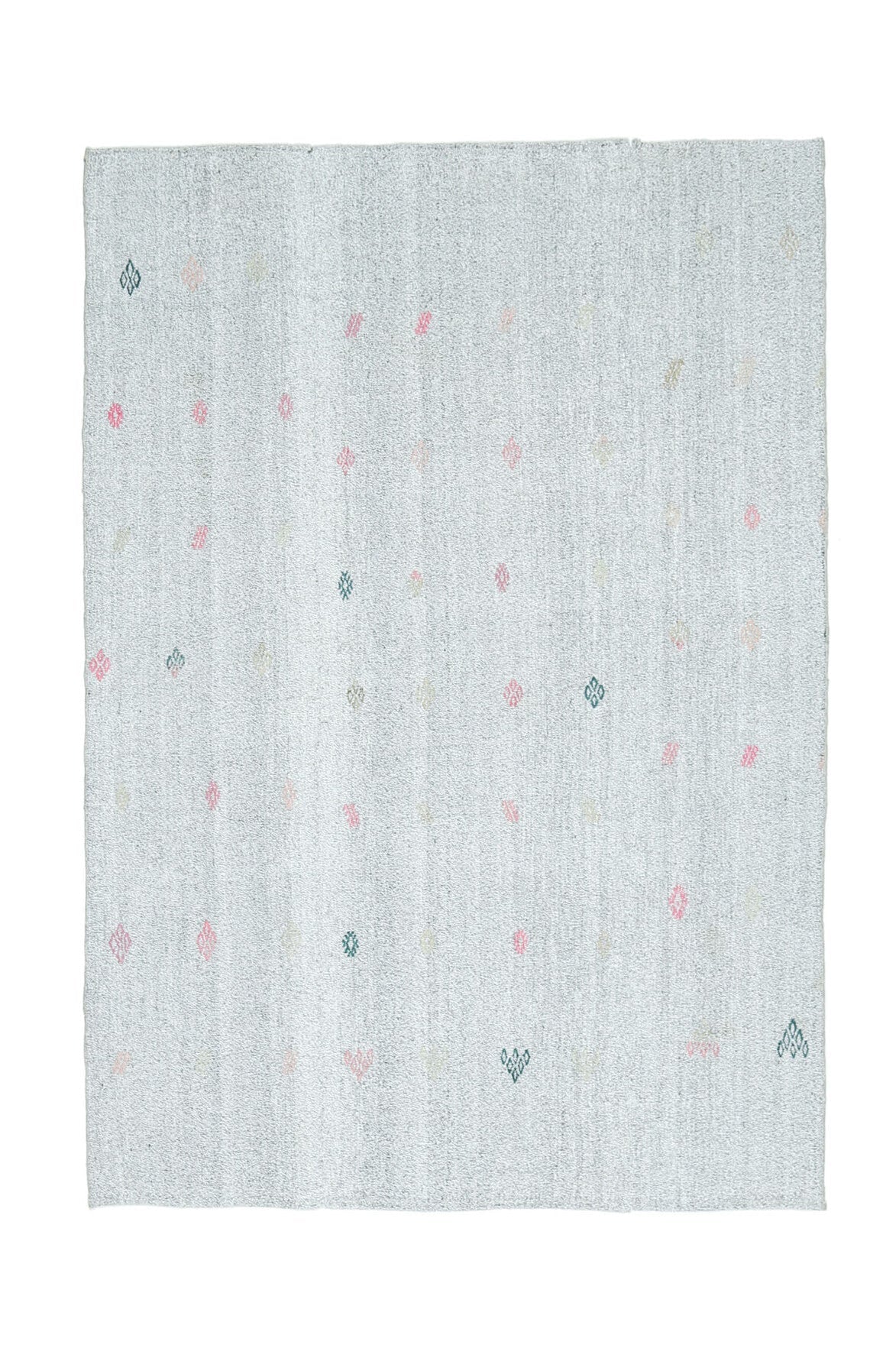 Handmade Vintage Flatweave Rug