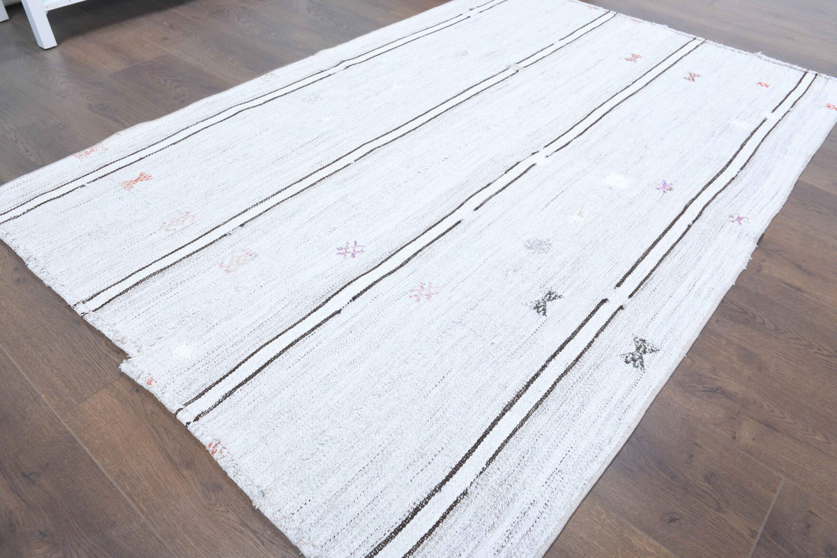 Tek parça el dokuma vintage kilim 120x187 cm (2,24 m²) – Pera Halı