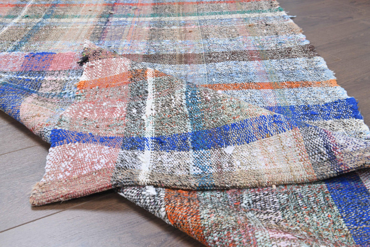 2 m² el dokuma vintage kilim – Anadolu, 1960'lar