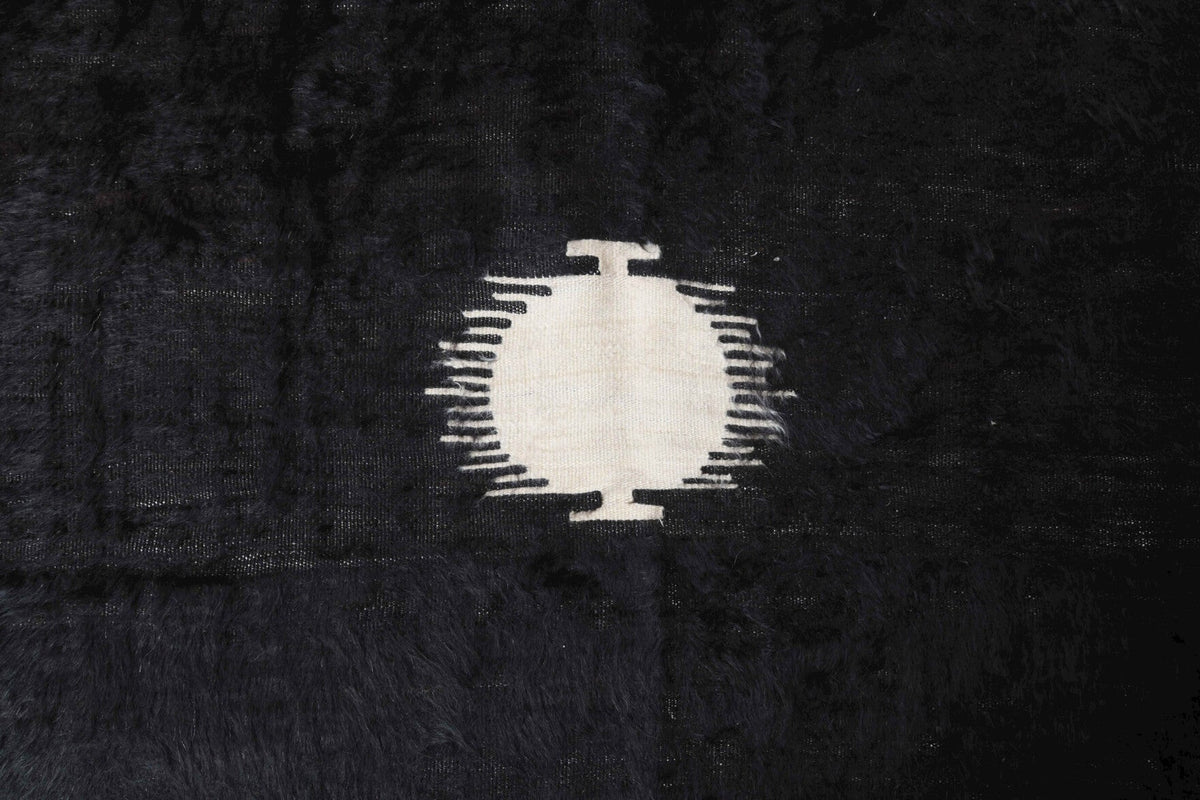 Antre için madalyonlu el dokuma vintage kilim – 120x160 cm