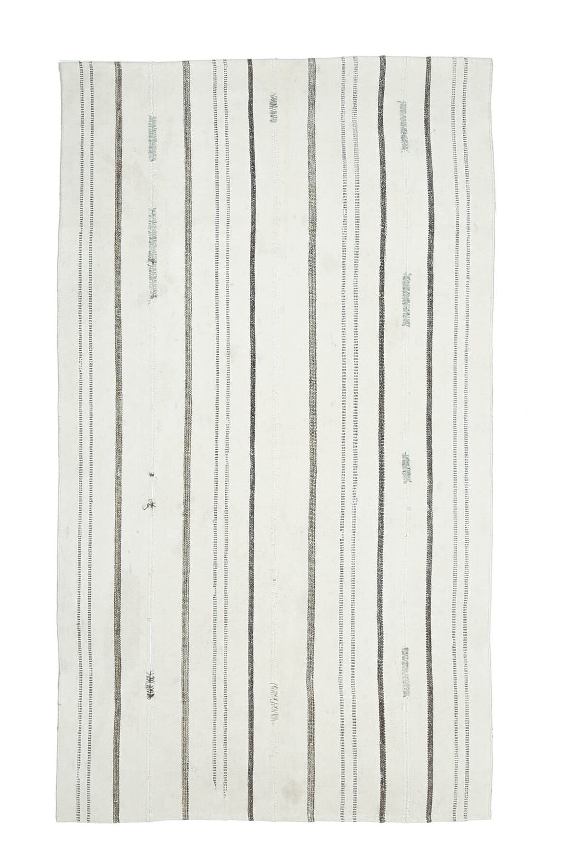 White Kilim Handmade Vintage Rug