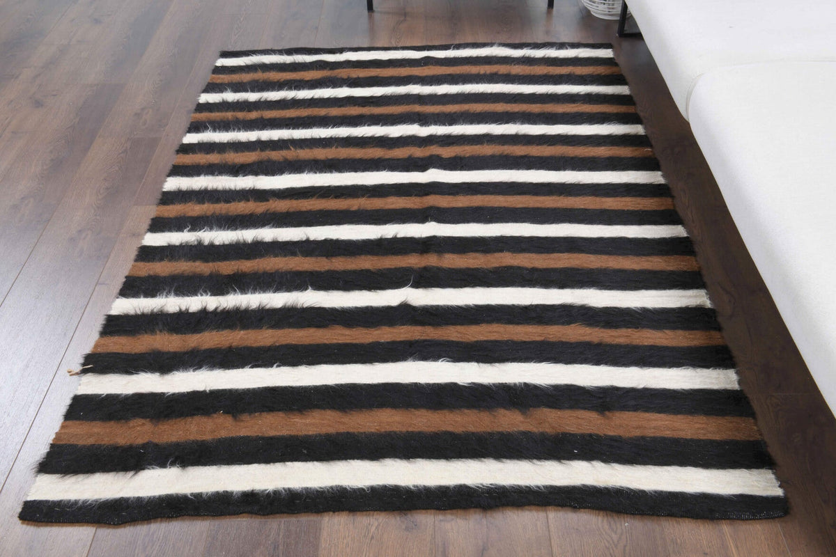 Tek parça el dokuma vintage kilim 130x181 cm (2,35 m²) – Pera Halı