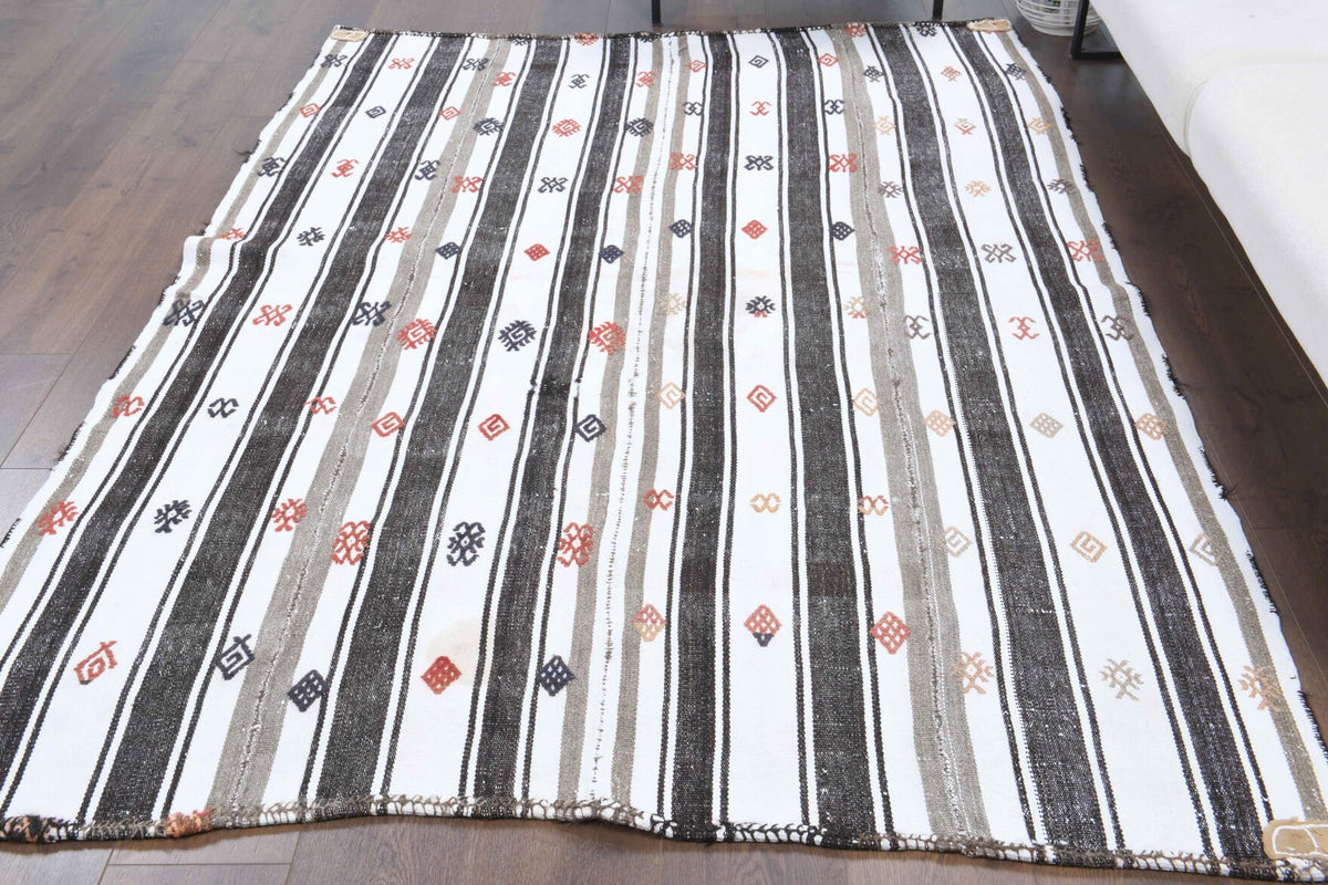 Tek parça el dokuma vintage kilim 162x230 cm (3,73 m²) – Pera Halı