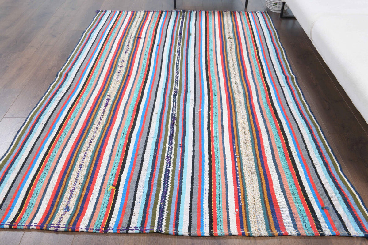 Tek parça el dokuma vintage kilim 155x236 cm (3,66 m²) – Pera Halı