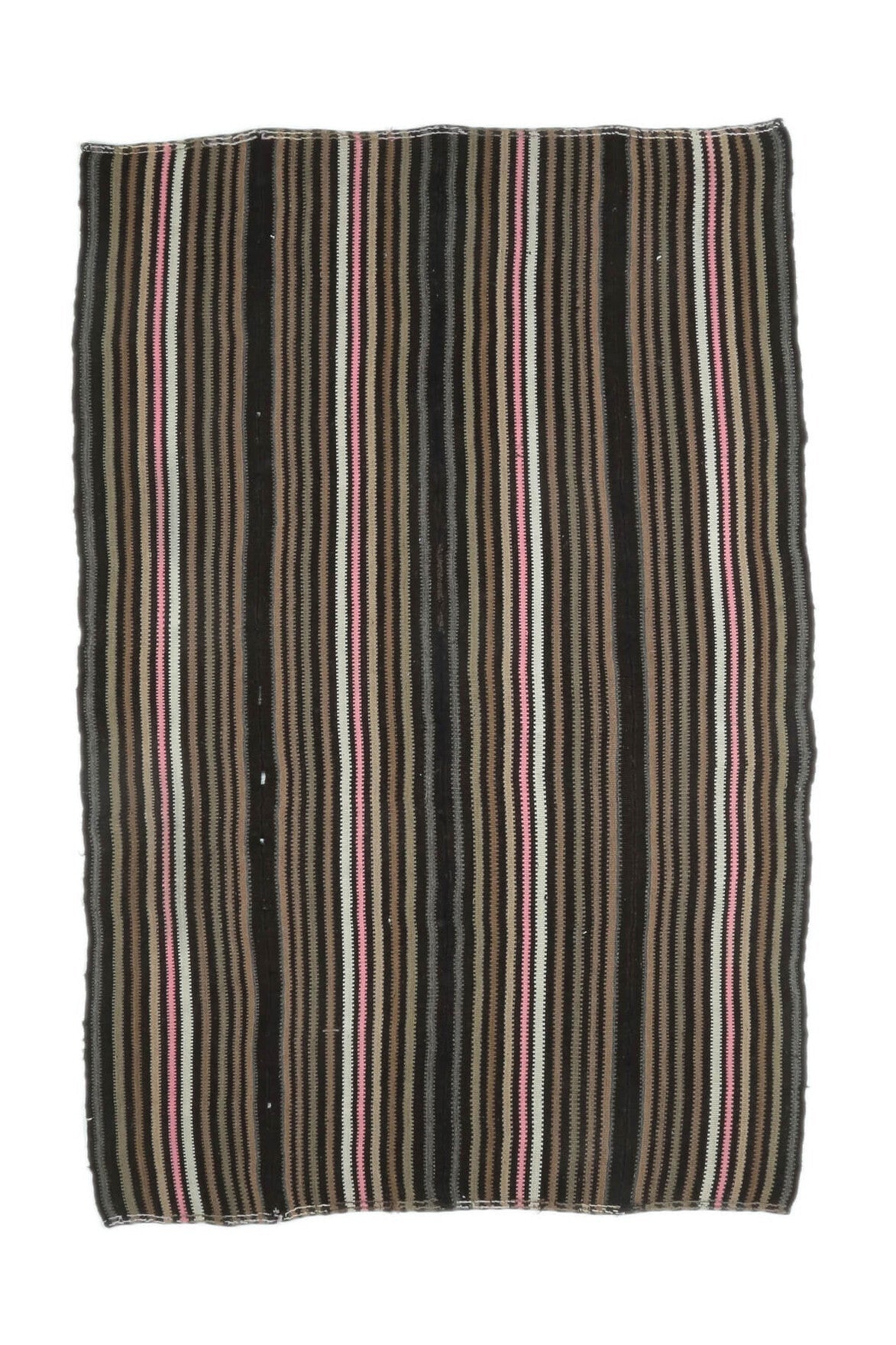 Hayley - Black Vintage Kilim Rug