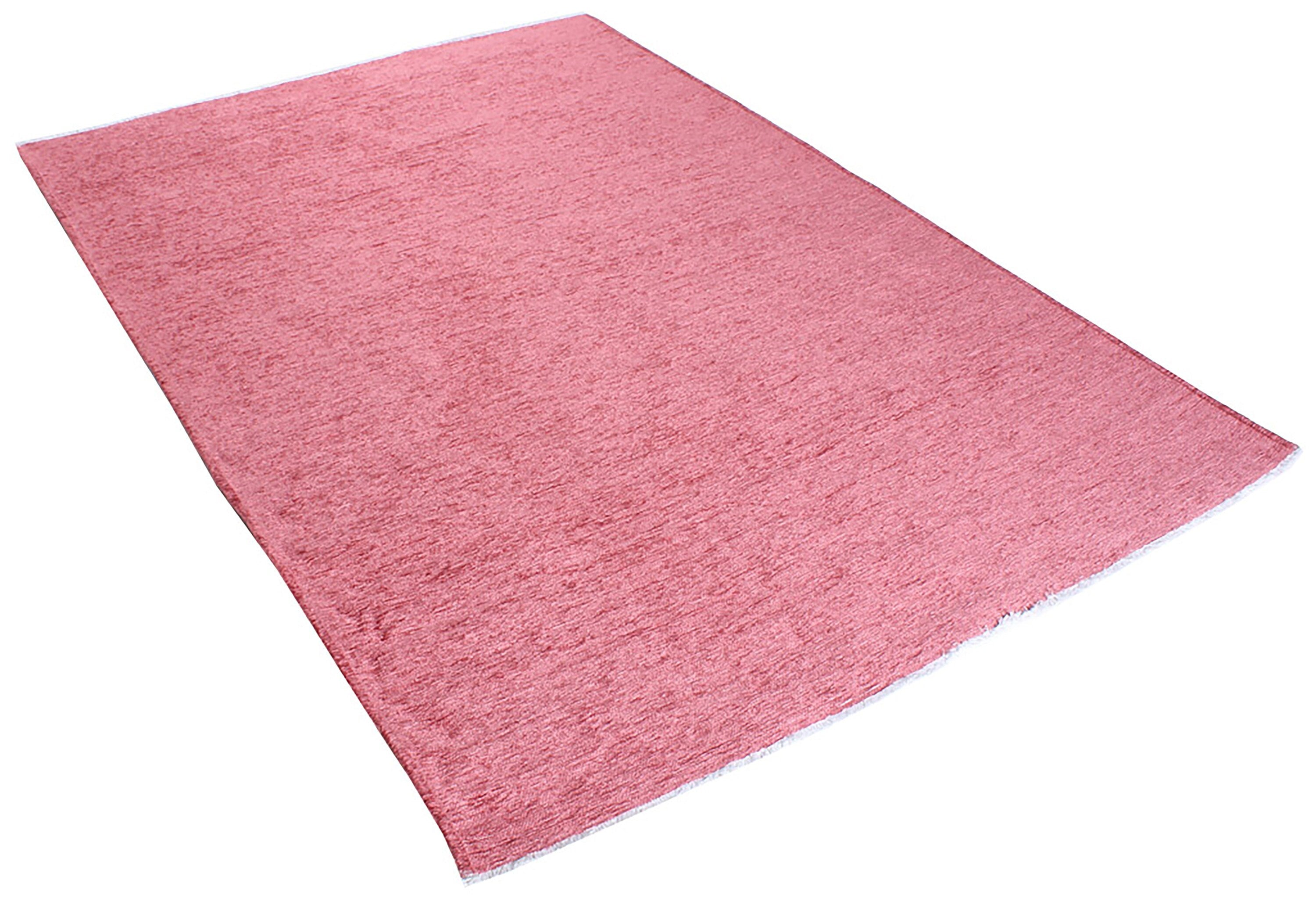 Pembe Düz Modern Bohem Halı - Pera Halı
