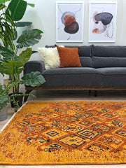 MORETTİ SİDE 015-B TURUNCU-MULTİ - Pera Halı