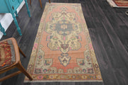 Vintage Oushak Runner Rug