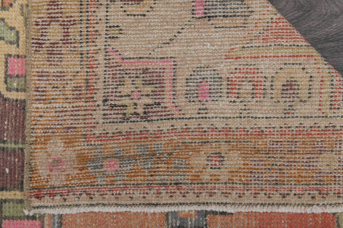 Vintage Oushak Runner Rug
