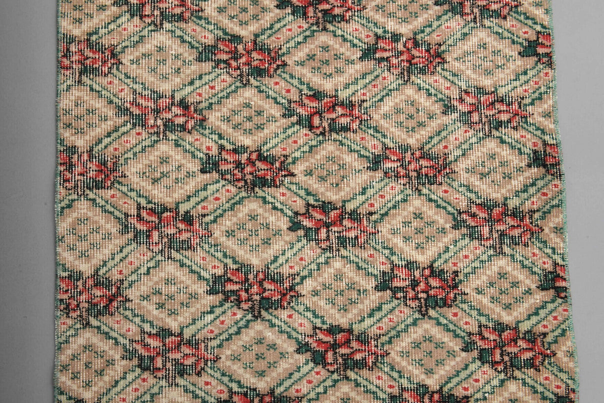 Vintage Oushak Runner Rug