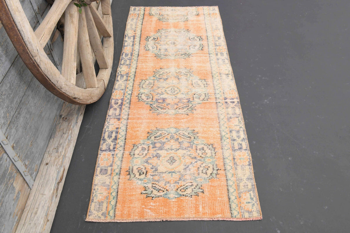 Vintage Oushak Runner Rug