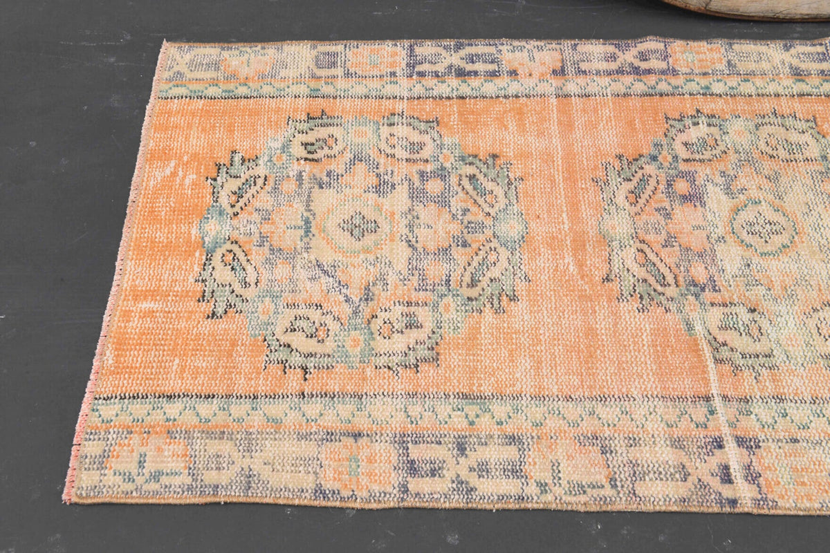 Vintage Oushak Runner Rug