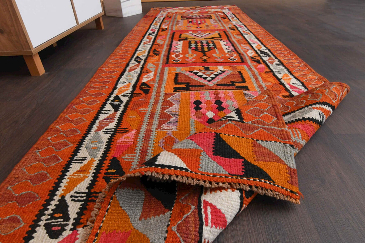 2,79 m² vintage kilim yolluk – Anadolu, 1960'lar