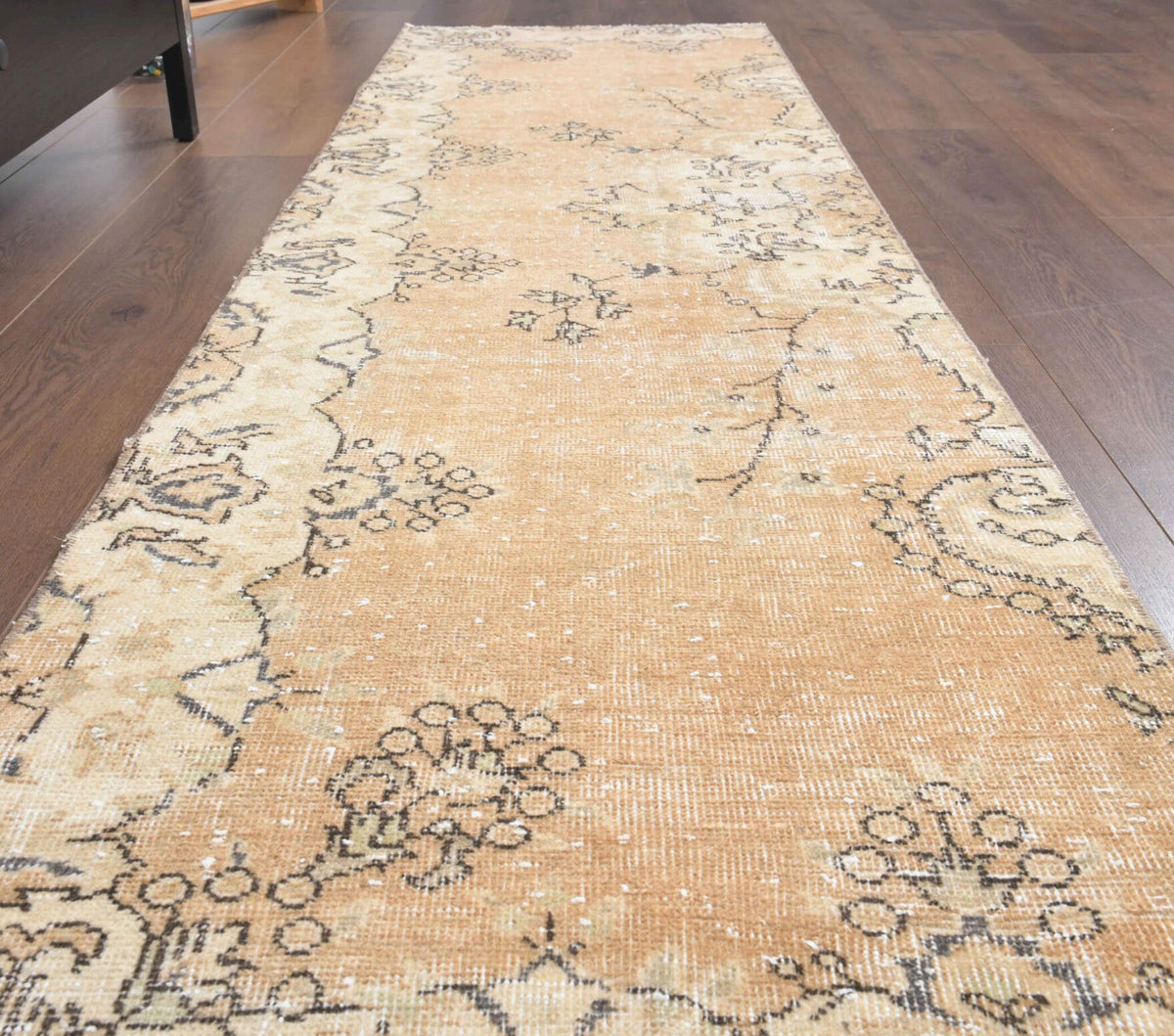 Tek parça el dokuma vintage yolluk 70x259 cm (1,81 m²) – Pera Halı