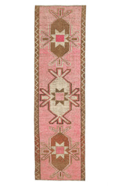 Vintage Pink Runner Rug