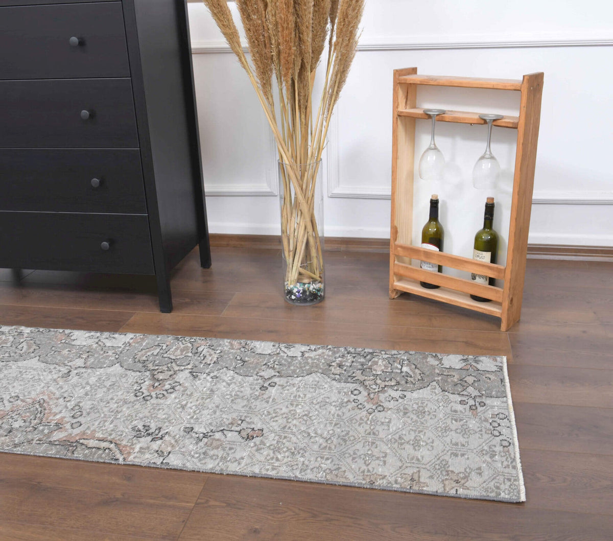 1,78 m² el dokuma vintage yolluk – Anadolu, 1970'ler