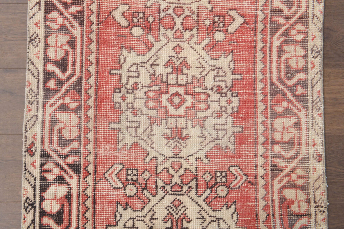 2,6 m² el dokuma vintage yolluk – Anadolu, 1970'ler