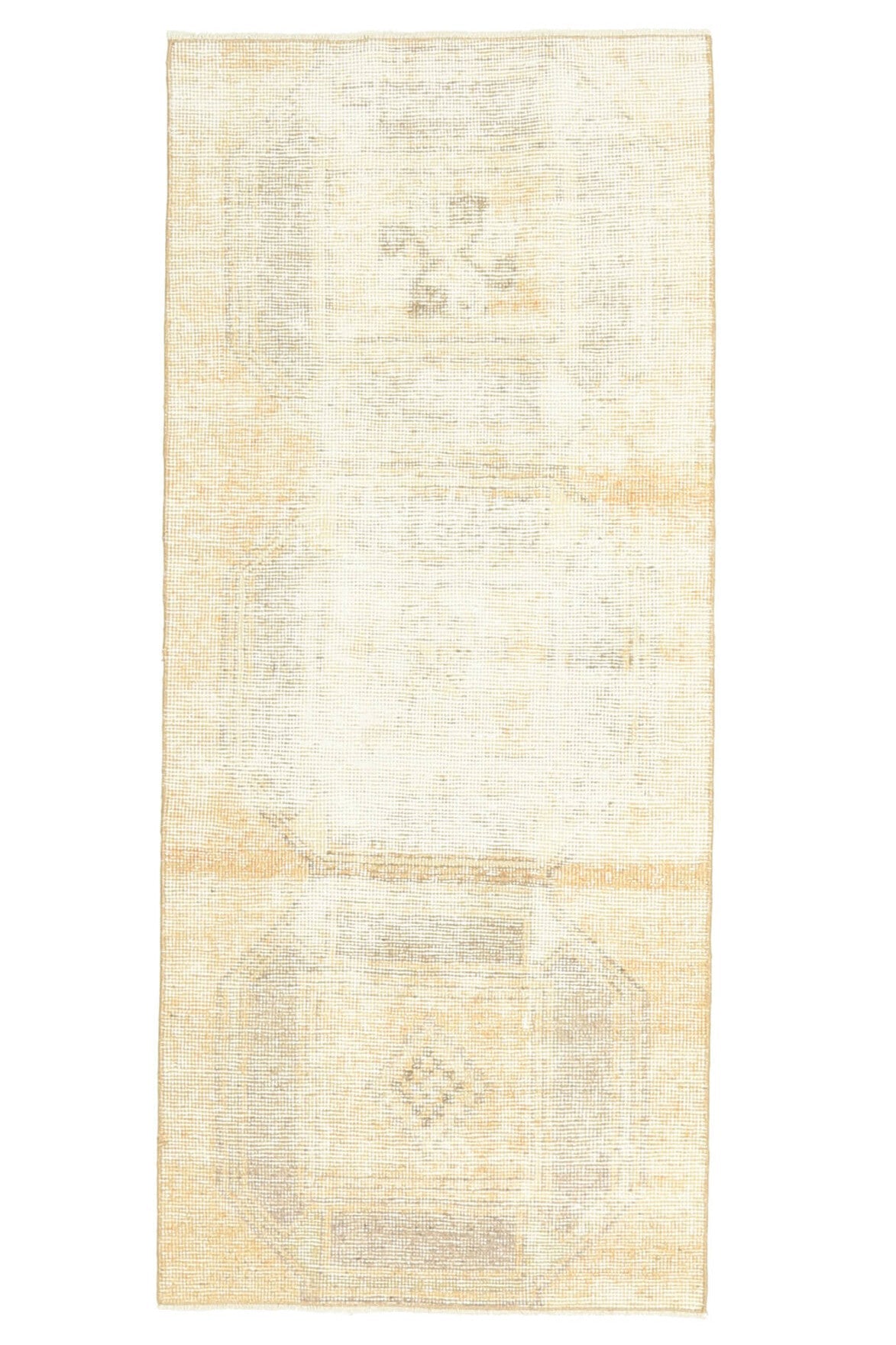 Faded Vintage Anatolian Runner Rug