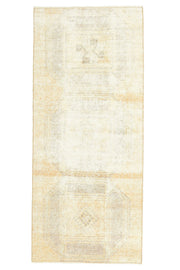 Faded Vintage Anatolian Runner Rug