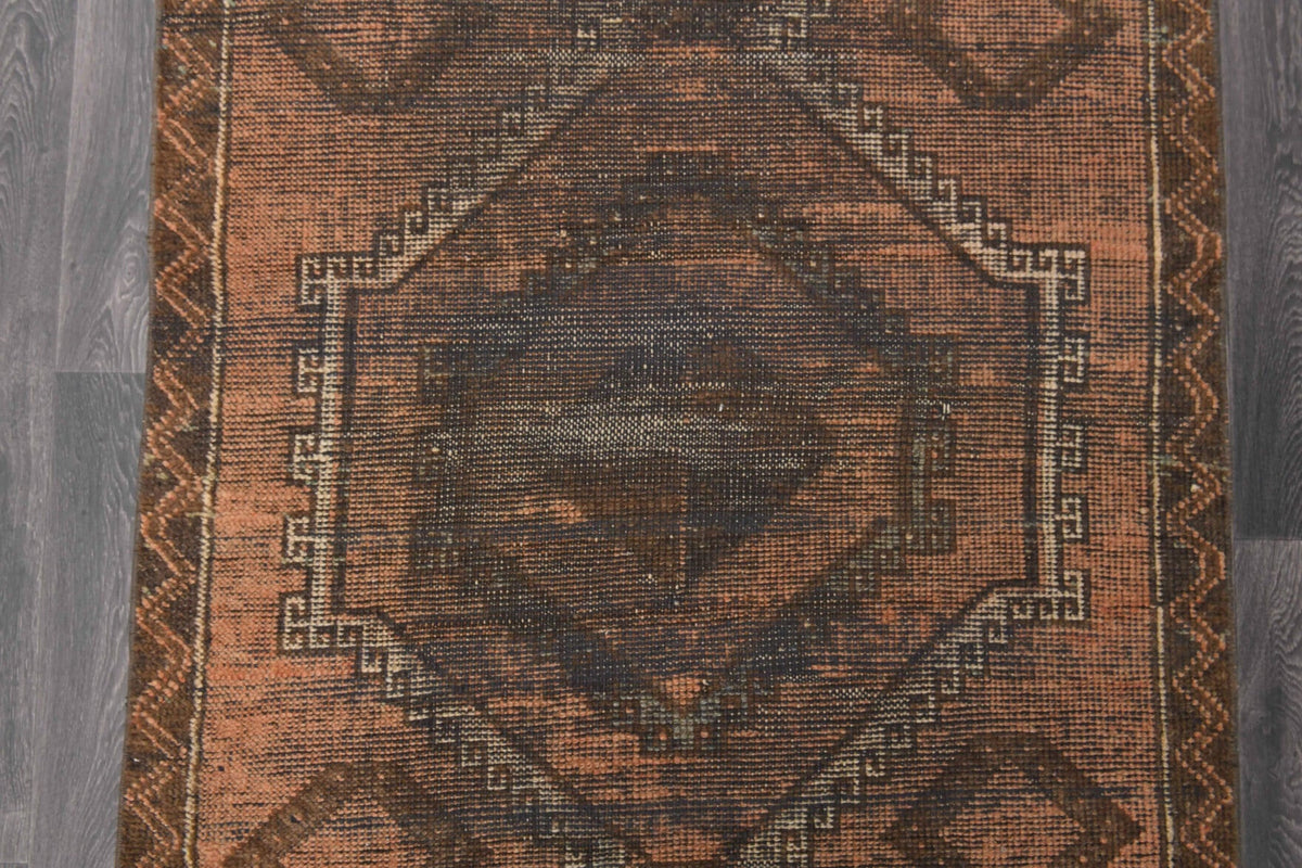 Vintage Handmade Runner Rug