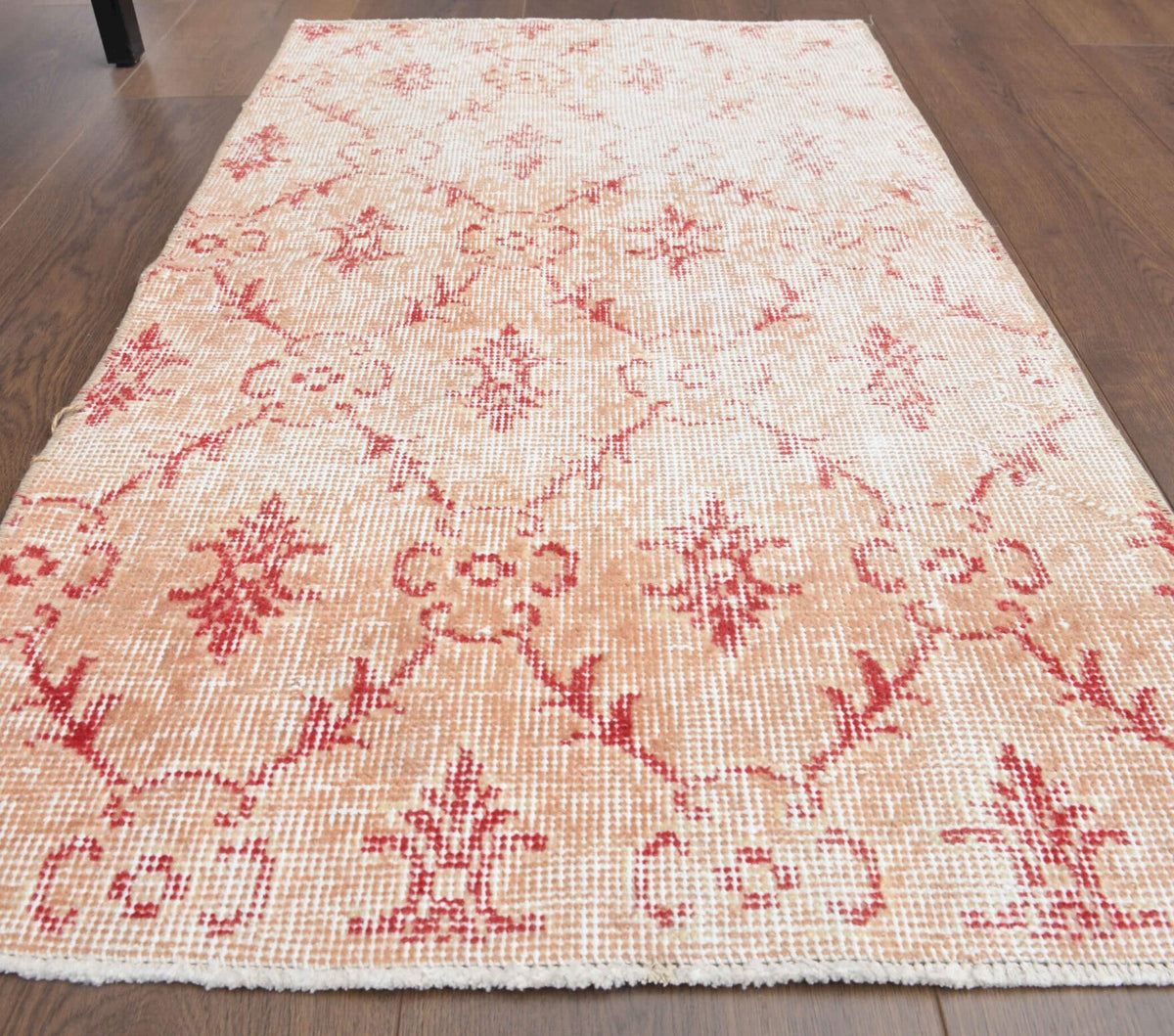 Handmade Vintage Oushak  Mat