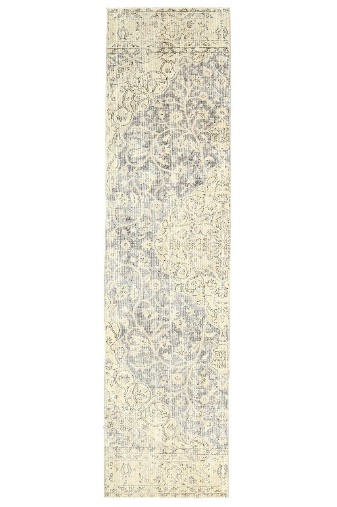 Vintage Oriental Oushak Runner Rug