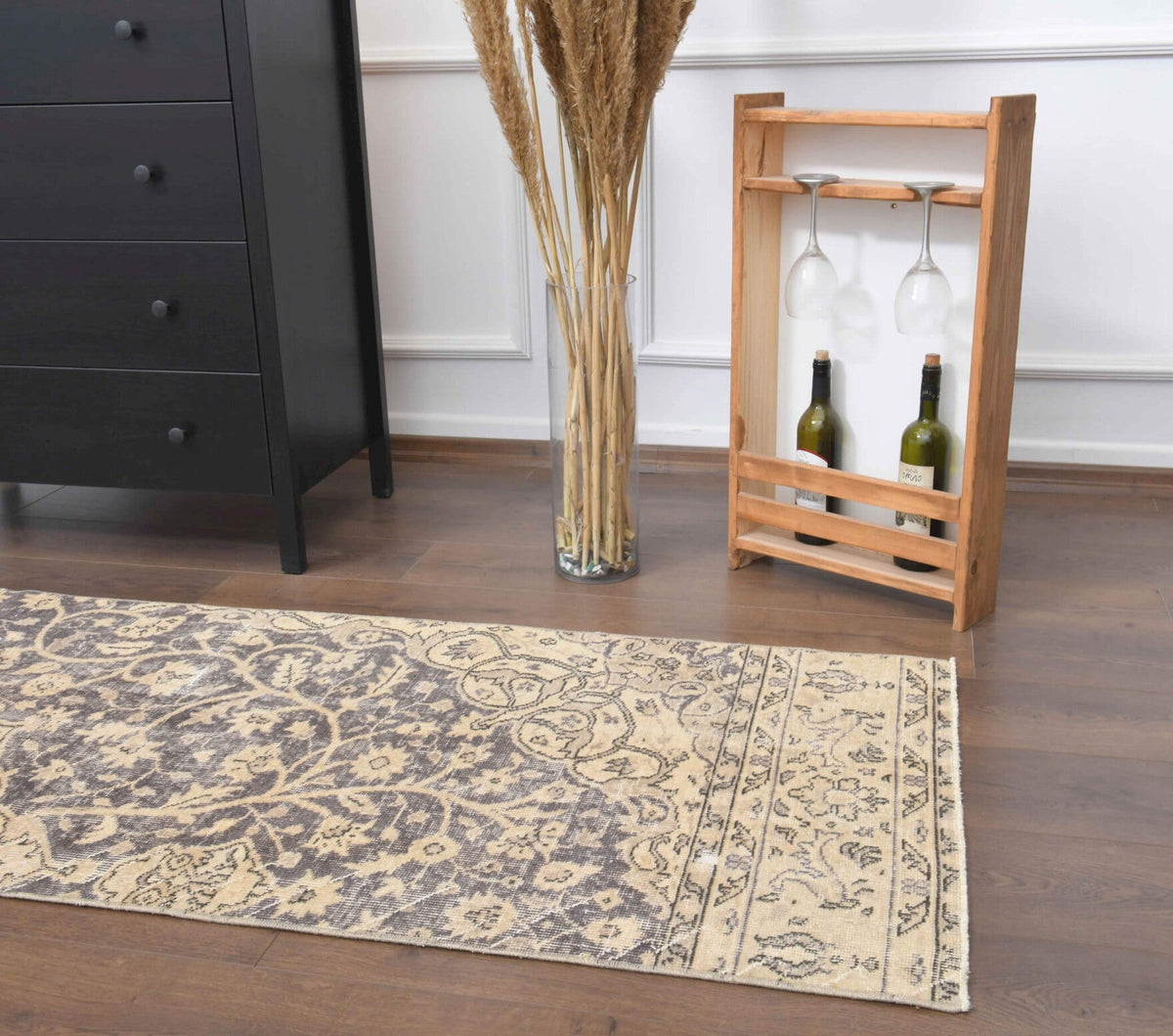 2,25 m² el dokuma vintage yolluk – Anadolu, 1970'ler
