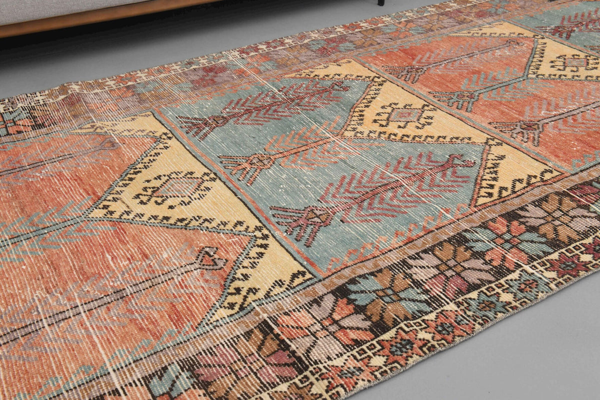 Oushak Wide Runner Rug