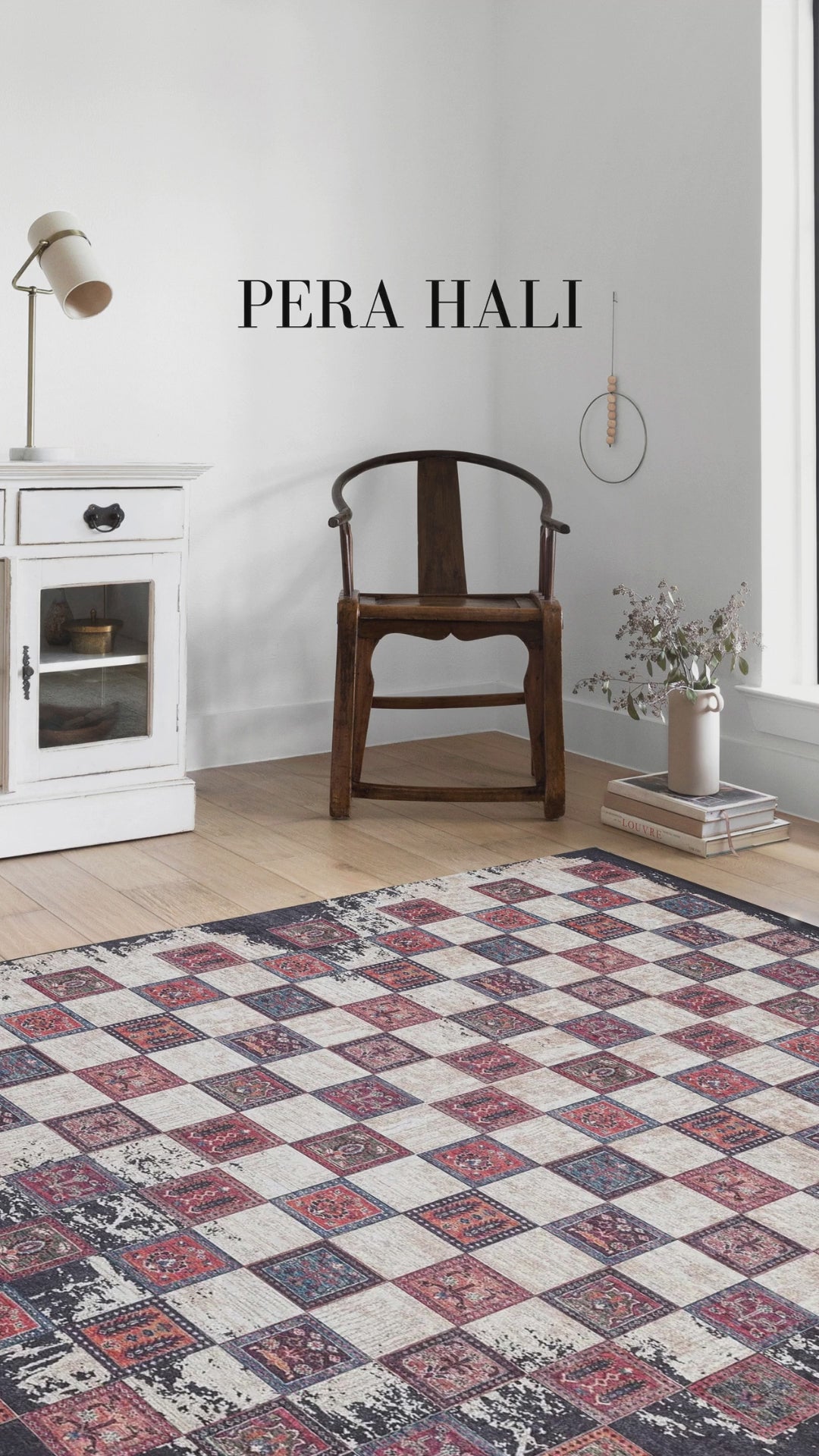 Videoyu yükle: Eskitme Etnik Vintage Halı