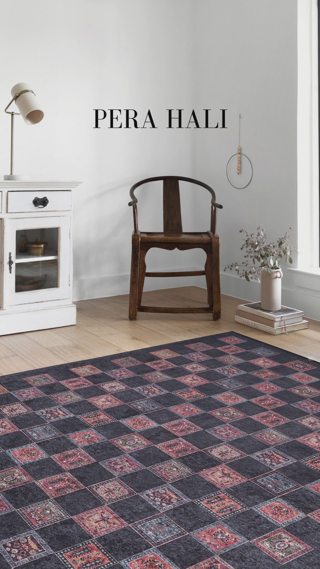 Video laden: Moderner geometrischer Teppich