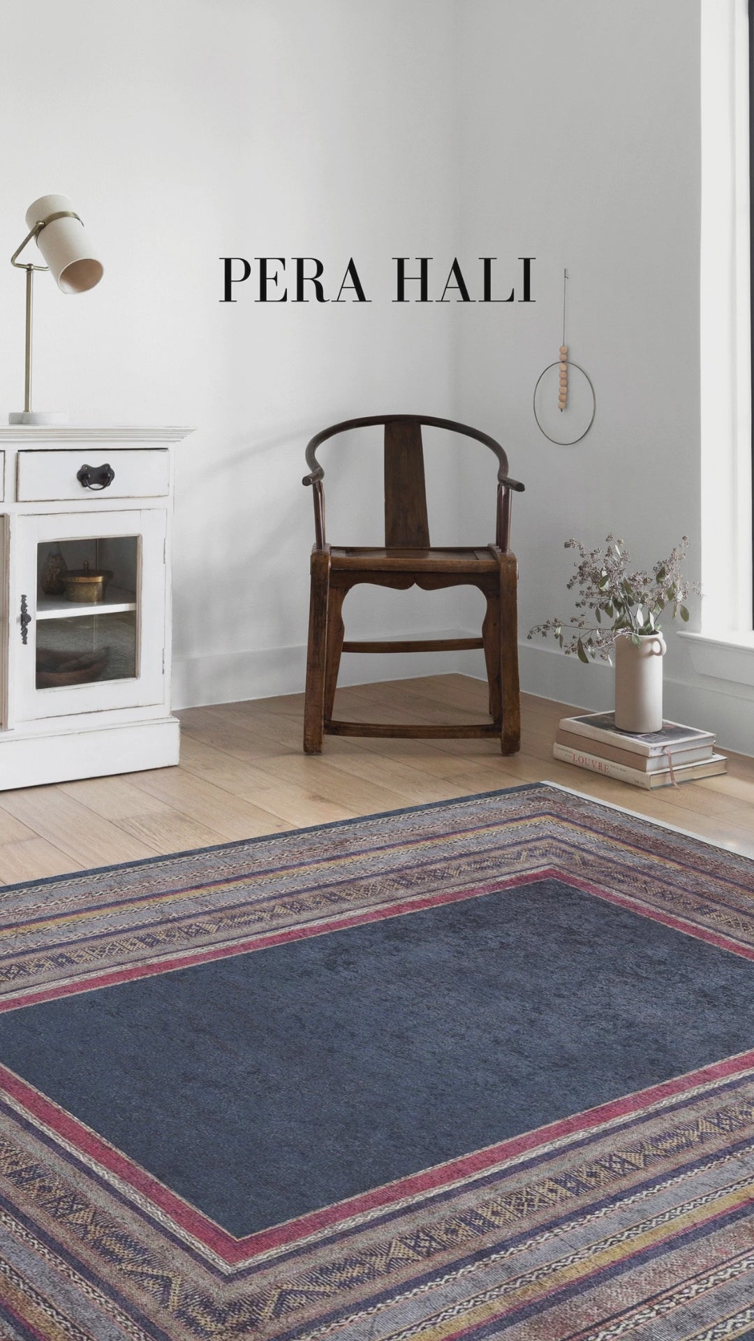 Videoyu yükle: Geometrik Tasarımlı Çok Renkli Halı