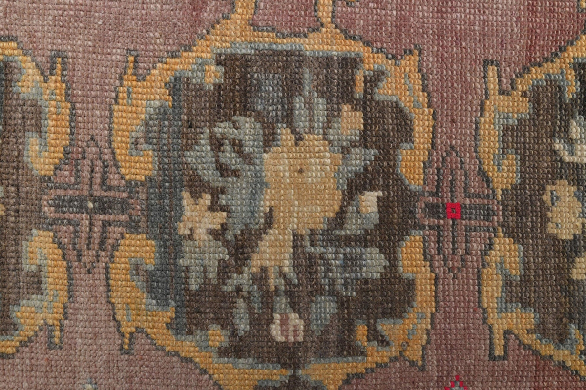 Ikat Turkish Wide Anatolian Runner Rug