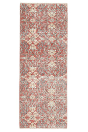 Floral Turkish Hereke Runner Rug