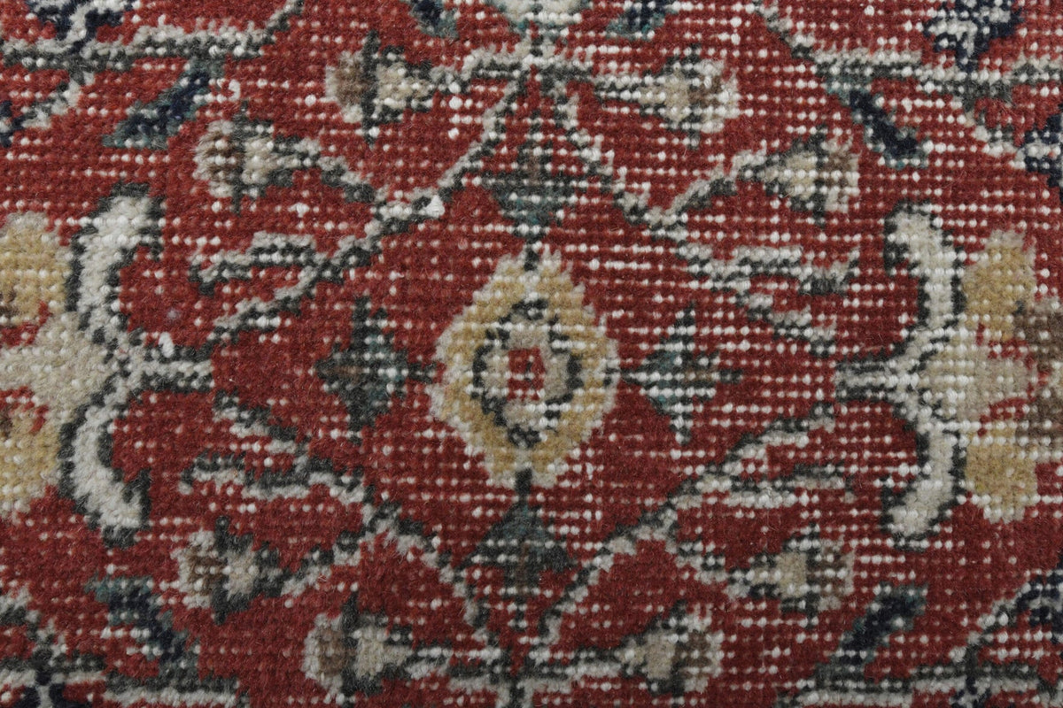 Floral Turkish Hereke Runner Rug