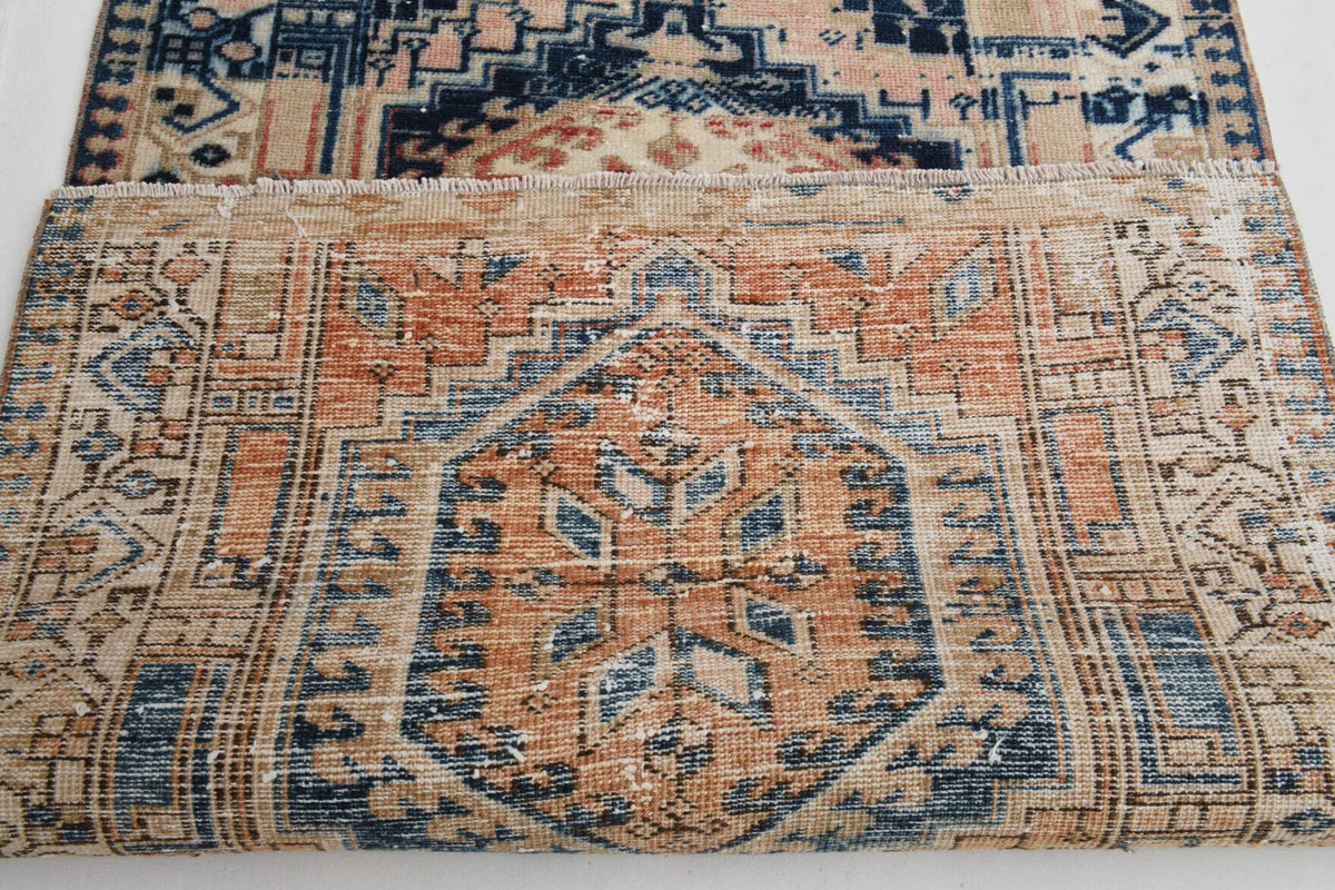 El dokuma vintage yolluk 96x329 cm, 5 mm hav, yün
