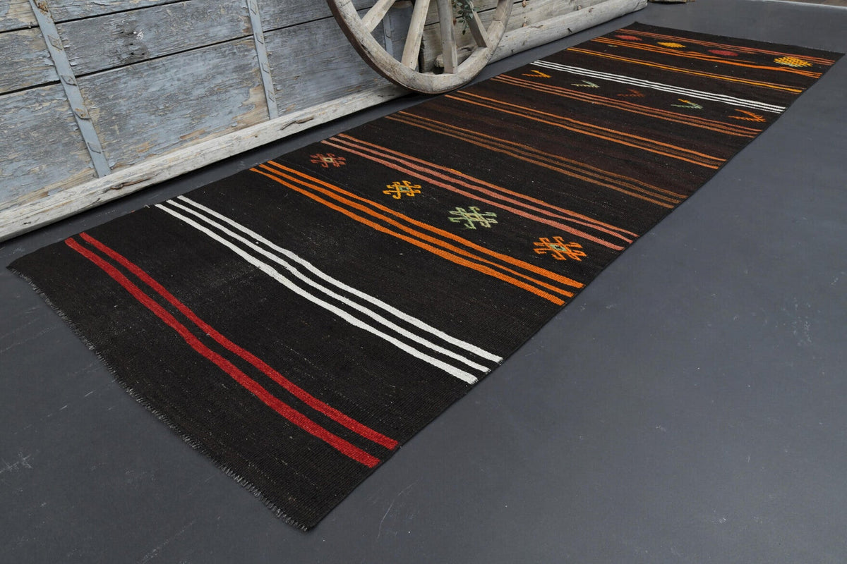 Tek parça vintage kilim yolluk 117x357 cm (4,18 m²) – Pera Halı