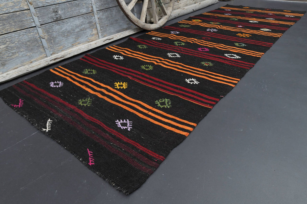 Tek parça vintage kilim yolluk 142x413 cm (5,86 m²) – Pera Halı