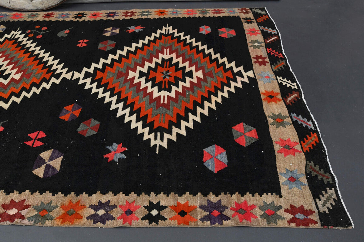 Vintage Flatweave Wide Runner