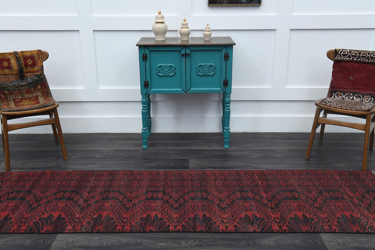 Tek parça vintage kilim yolluk 80x281 cm (2,25 m²) – Pera Halı