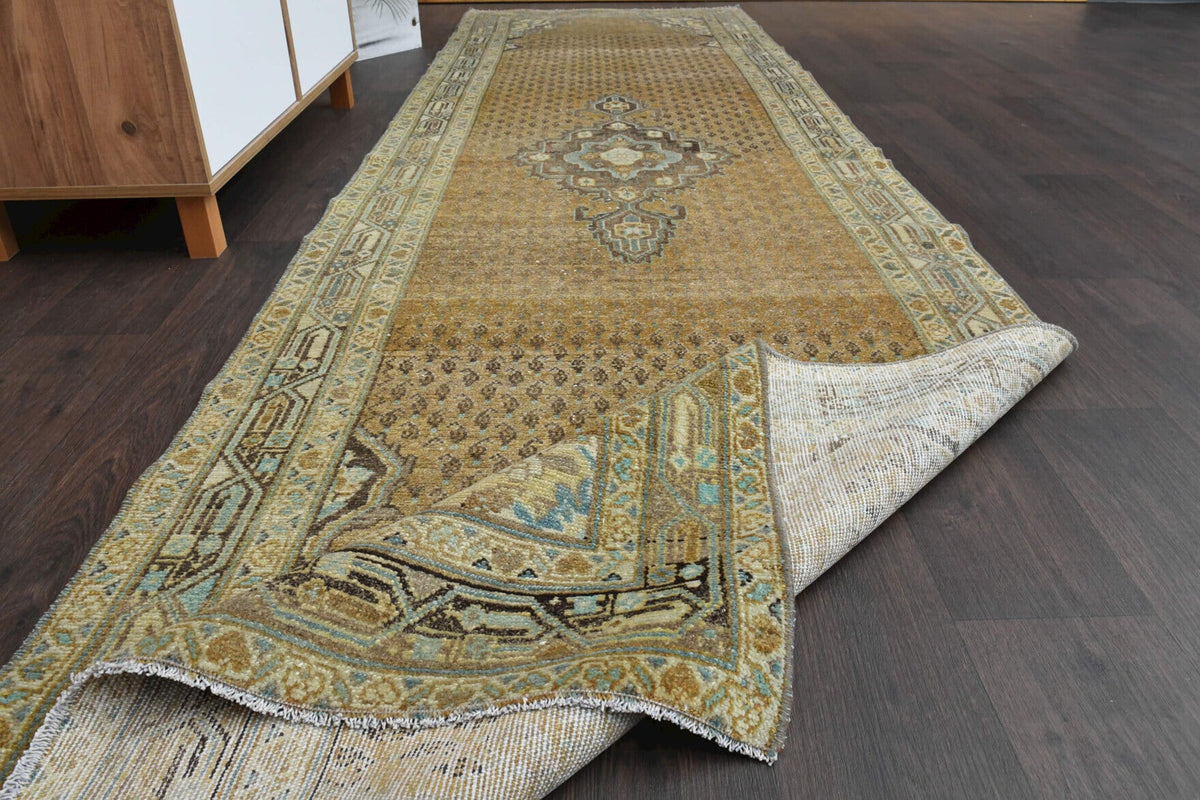El dokuma vintage yolluk 100x358 cm, 5 mm hav, yün