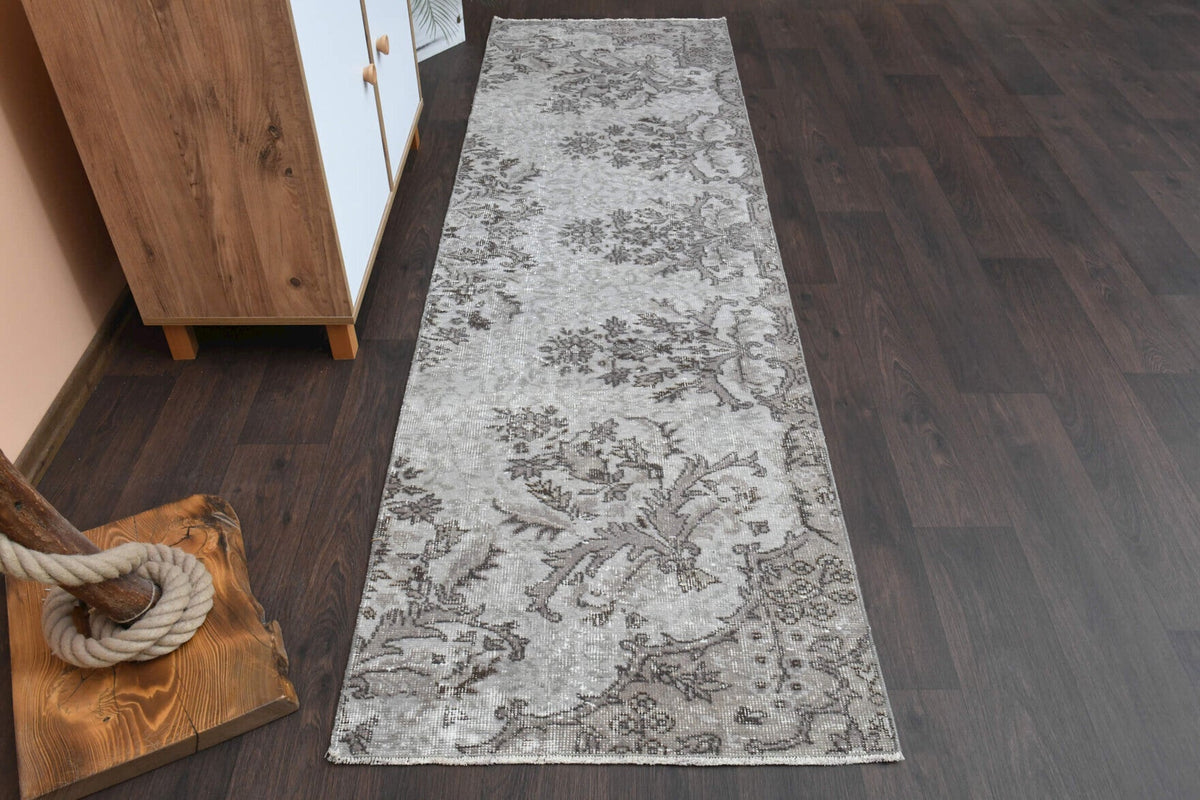 Handmade Oushak Runner Rug