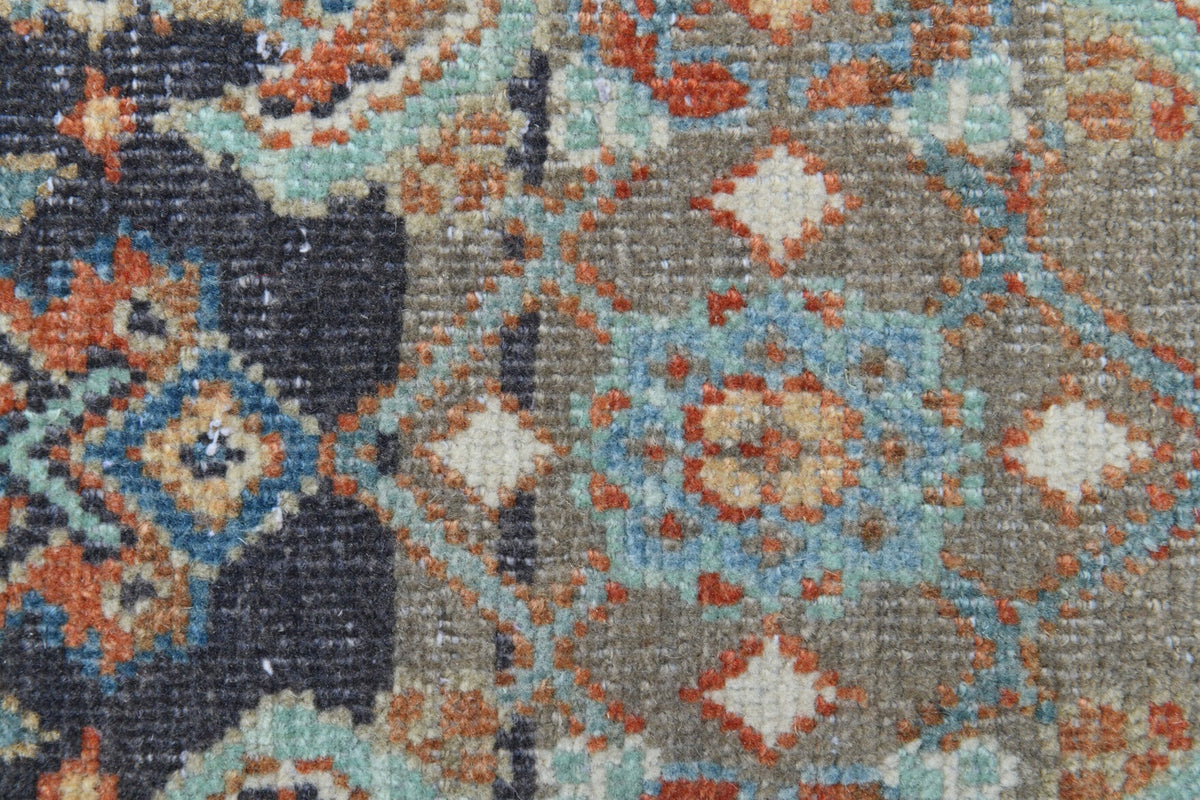 3,65 m² el dokuma vintage yolluk – Anadolu, 1970'ler